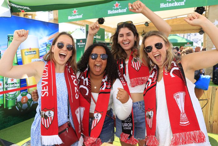 Majálissá változott Budapest az Európa-liga-döntőre