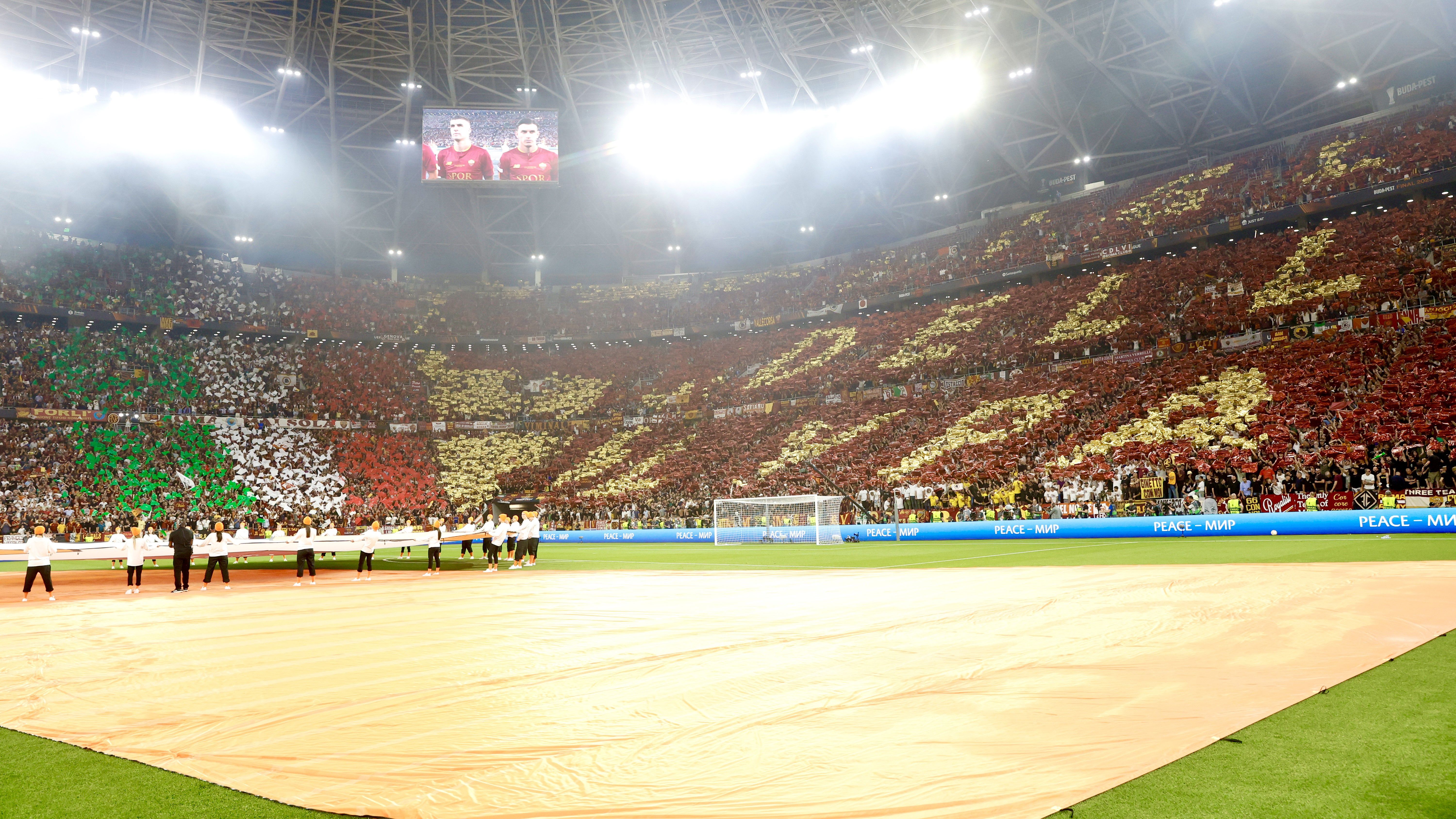 Élő: a Sevilla és az AS Roma a Puskás Arénában csatázik az Európa-liga-serlegért