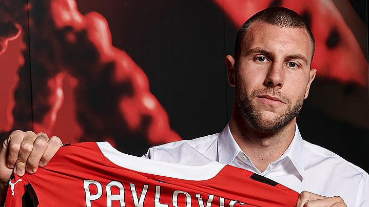 Pavlovics Salzburgból igazolt Milánóba (fotó: Facebook, AC Milan)