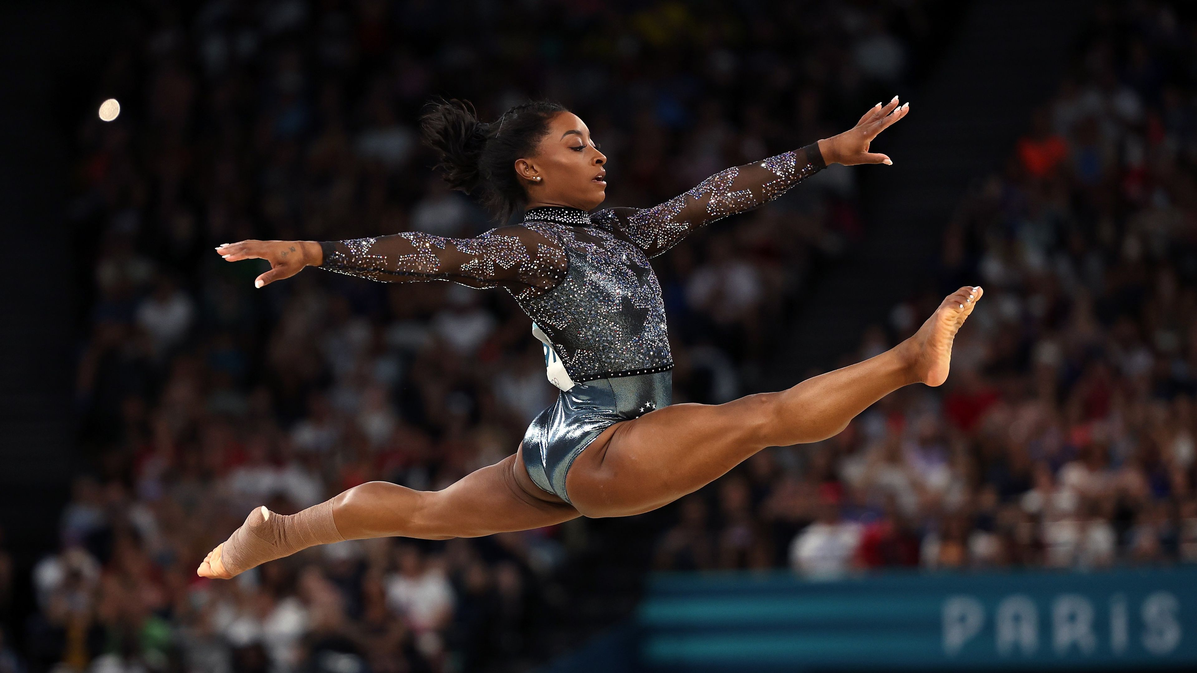 Öt aranyéremnél tart Simon Biles, de esélyes a csütörtöki női egyéni összetettben, illetve a szerenkénti döntőben is. (Fotó: Getty Images)