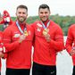 Aranyérmes a férfi kajaknégyes az előolimpián