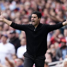 Arteta teljesen kiakadt Rice piros lapja után