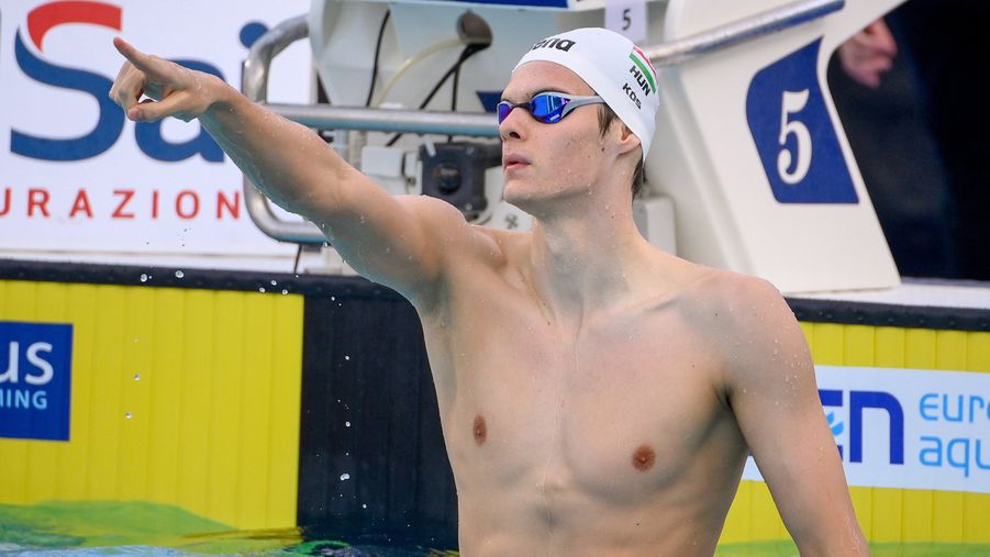 Kós Hubert bronzérmes 400 méter vegyesen a rövid pályás úszó-vk-n