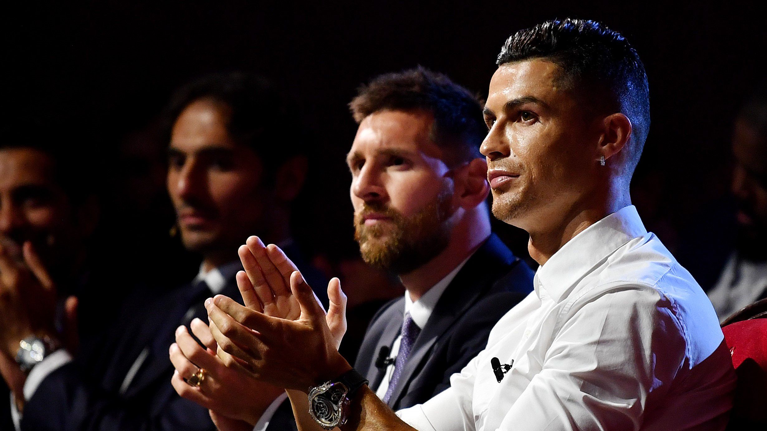 Cristiano Ronaldo véleménye Messi nyolcadik Aranylabdájáról – fotó