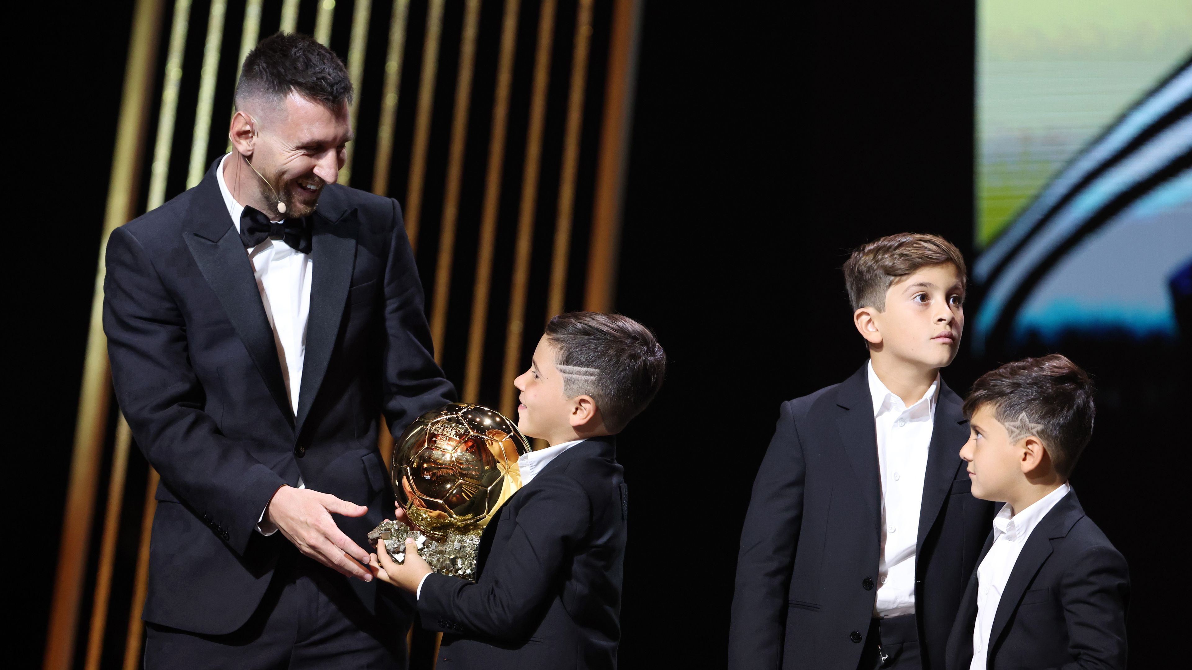 Messi, az Aranylabda és a fiai