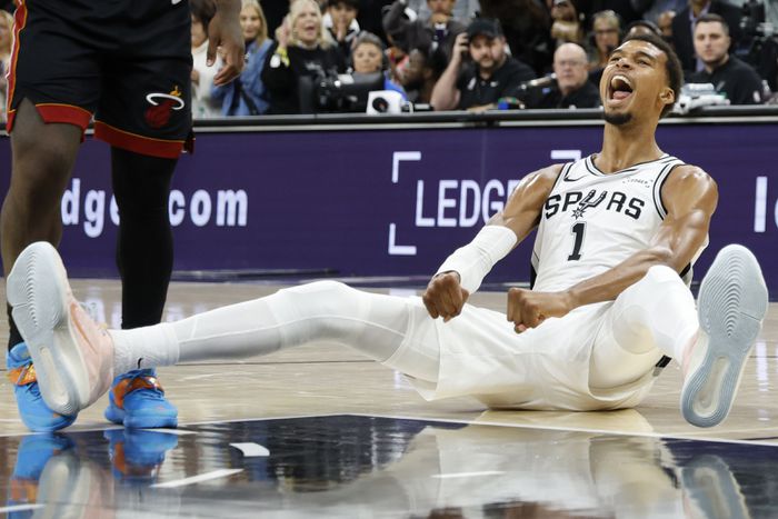 Wembanyama elképesztő formában (Fotó: Getty)