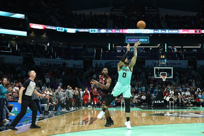 A Chicago Bulls és a Charlotte Hornets játékosai beállították saját negatív rekordjukat (Fotó: Getty Images)