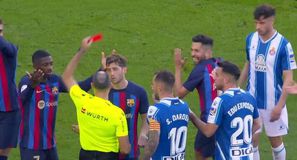 Ο Λαόθ ξαναχτύπησε: Μετά τις 18 κάρτες στο Αργεντινή-Ολλανδία, έβγαλε 15 στο Μπαρτσελόνα-Εσπανιόλ (vid)