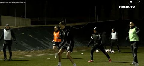 Η «πρώτη» Γερεμέγεφ στον ΠΑΟΚ και οι οδηγίες του Λουτσέσκου  (vid)