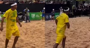 Ο Ροναλντίνιο στα 45 του «μαγεύει» στο ποδοβόλεϊ και γίνεται viral (vid)