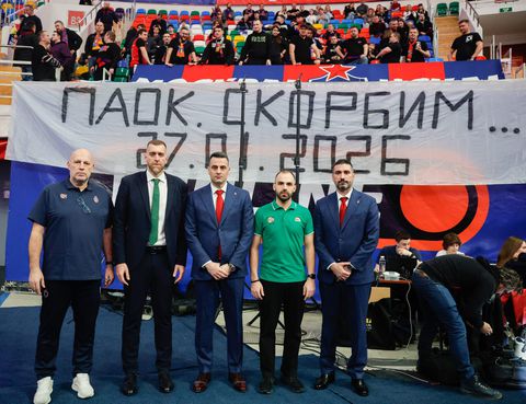 «ΠΑΟΚ. Πενθούμε…» – Οι φίλοι της ΤΣΣΚΑ Μόσχας τίμησαν την μνήμη των θυμάτων του ΠΑΟΚ