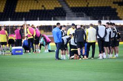 Η προπόνηση της ΑΕΚ έγινε ρεπό