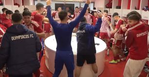 Η παρακάμερα από την μεγάλη πρόκριση της Κ19 του Ολυμπιακού (vid)