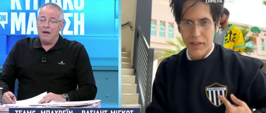 Έλληνας εγκλωβισμένος στο Μπαχρέιν με μπλούζα της Καλαμάτας και η ευχή για άνοδο (vid)