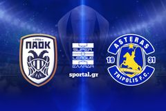 LIVE: ΠΑΟΚ - ΑΣΤΕΡΑΣ AKTOR 