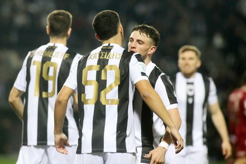 Κυρίαρχος στην Τούμπα ο ΠΑΟΚ, «καθάρισε» τον Αστέρα Aktor χωρίς να... ιδρώσει