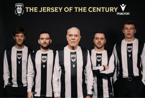 Το εντυπωσιακό βίντεο του ΠΑΟΚ για την επετειακή φανέλα των 100 χρόνων