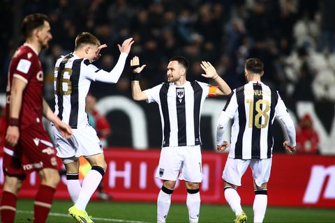 Η βαθμολογία της Stoiximan Super League μετά το ΠΑΟΚ - Αστέρας AKTOR 2-0