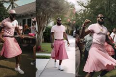 Μετά τον Πάπα και τον Τραμπ ήρθε η ώρα του ΛεΜπρόν και η φωτογραφία του τρέλανε την Αμερική (gallery)