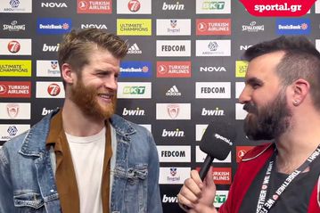 Ουόκαπ στο Sportal: «Θα μιλήσουμε για το μούσι μου όταν κατακτήσουμε την Euroleague» (vid)