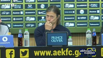 Η επική αντίδραση του Αλμέιδα σε ερώτηση για τη διαιτησία και η «καληνύχτα» στα ελληνικά! (vid)