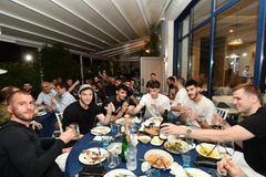 Δείπνο στον Παναθηναϊκό πριν από τους τελικούς της Basket League με τον Ολυμπιακό