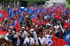 Η παρέλαση της Παρί Σεν Ζερμέν για την κατάκτηση του Champions League