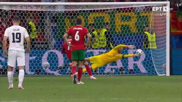 Ο Όμπλακ με εντυπωσιακό τρόπο είπε «όχι» στην εκτέλεση πέναλτι του Κριστιάνο Ρονάλντο