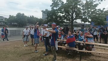 Σλοβένοι και Πορτογάλοι οπαδοί... μετράνε τις φωνές τους