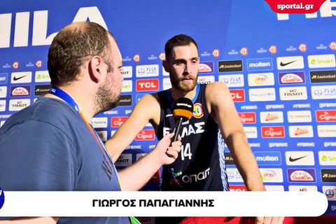 «Πάλεψε» για να μην κλάψει στην κάμερα του Sportal ο Παπαγιάννης: «Δώσαμε τα πάντα, είναι κρίμα και γαμώτο»