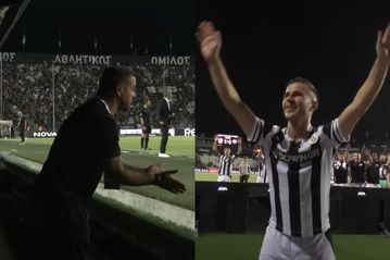 Οι αντιδράσεις του Βιεϊρίνια κι ο οργανωτής Πέλκας: Η παρακάμερα του ΠΑΟΚ - Ατρόμητος (vid)