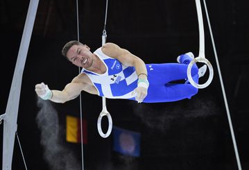 Τρίτος θα αγωνιστεί στον τελικό των κρίκων ο Πετρούνιας