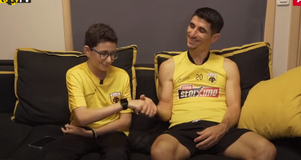 Η συνέντευξη του Μάνταλου στον μικρό Μιχαήλ: «Πάμε για τις 500»! (vid)