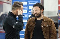 Παρών στο «Γ. Καραϊσκάκης» ο Θόδωρος Καρυπίδης για το Ολυμπιακός - Άρης