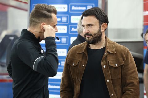 Παρών στο «Γ. Καραϊσκάκης» ο Θόδωρος Καρυπίδης για το Ολυμπιακός - Άρης