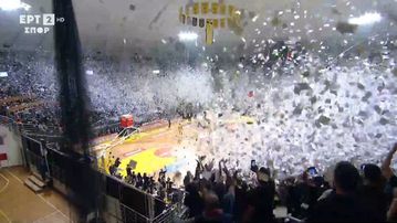Απίστευτη ατμόσφαιρα στο Άρης - ΠΑΟΚ στο Αλεξάνδρειο (vid)