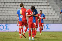 Με φοβερή κεφαλιά του Λάμπρου ο Βόλος έκανε το 1-0 κόντρα στον Παναθηναϊκό