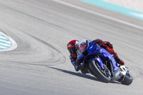 Χωρίς πλήρη ισχύ ο V4 κινητήρας της Yamaha στη Βαλένθια