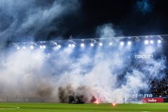 Χάος στη Σουηδία: Υποβιβάστηκε η Νόρσεπινγκ και οι οπαδοί της έκαψαν το γήπεδο