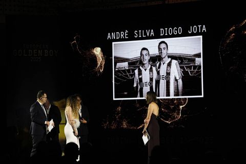 Συγκίνηση στα βραβεία Golden Boy: Το μήνυμα της συζύγου του αδικοχαμένου Ντιόγκο Ζότα