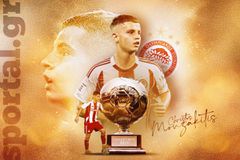 Η απονομή του βραβείου Golden Boy Awards στον Χρήστο Μουζακίτη