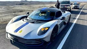 Φαντάσου να σταματάς πρωτότυπο hypercar που κάνει δοκιμές