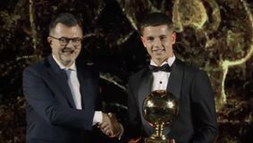 Ο Μουζακίτης πήρε το βραβείο του Golden Boy - Τα πρώτα του λόγια