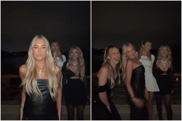 Η «καυτή» σύνθεση του Ολυμπιακού: Μπέριλ, Λόρεν και Νικόλ στο Πρωτοχρονιάτικο γλέντι (vid)