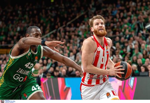 Η βαθμολογία της Euroleague μετά τη νίκη του Ολυμπιακού στο Κάουνας