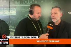 🏀 Σερέλης στο Sportal: «Έβαλε τα μεγάλα σουτ ο Ολυμπιακός, εμείς όχι και αυτό μας στοίχισε»