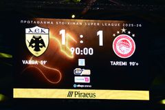 Όλα όσα έγιναν στο ΑΕΚ-Ολυμπιακός 1-1 και το «τρίτο του ημίχρονο» συγκεντρωτικά