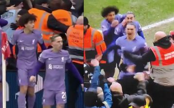 Πόσο Έλληνας; Ο Τσιμίκας τα έσπασε μπροστά στους οπαδούς της Λίβερπουλ στο γκολ του Νούνιες (vid)