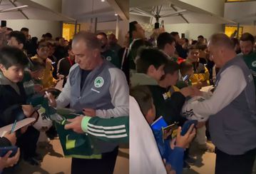 Πολιορκήθηκε ο Τερίμ από οπαδούς του Παναθηναϊκού στο Ηράκλειο (vid)