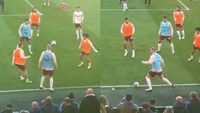 Το viral βίντεο του Χάαλαντ από την προθέρμανση που δείχνει ότι ήταν εκτός κλίματος με την Άρσεναλ (vid)